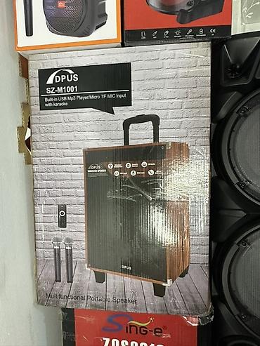 hite pro: Портативная акустическая система DPUS SZ-M1001 с караоке - — 4