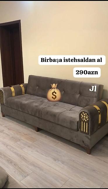 Divanlar: Divan, Yeni, Açılmayan, Bazasız, Vеlur parça, Çatdırılma yoxdur — 1