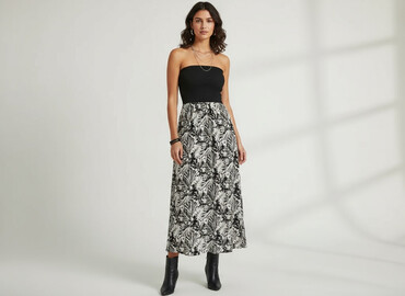 spódnice rozkloszowane maxi: New Look, Sukienka damska, rozmiar S