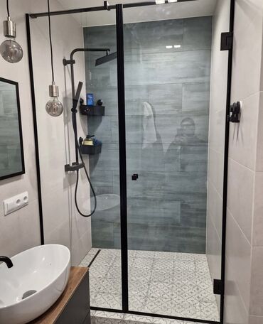 Душевые перегородки и ограждения: Современная душевая перегородка под заказ 🛁 💎 Закалённое безопасное — 13