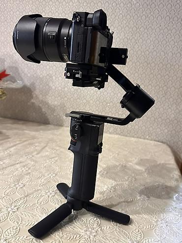 video kamera canon: DJI Ronin RS3 Mini stabilizator - Kompakt və yüngül 3 oxlu gimball — 3