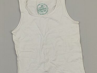 biały podkoszulek chłopięcy: Podkoszulka, Reserved, 10 lat, 134-140 cm, stan - Zadowalający