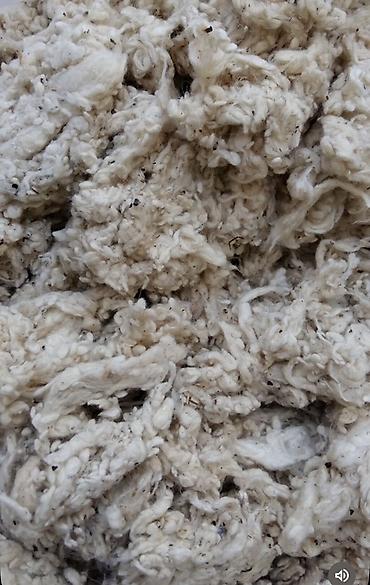 куплю остатки ткани: Məhsul: Yumaq şəklində pambıq hörgü tullantısı (recycle xammal) — 1