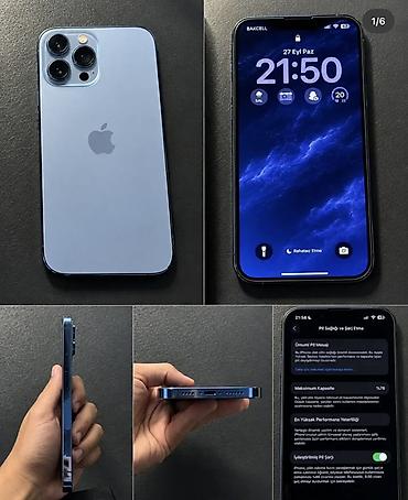 IPhone 13 Pro Max, 256 GB, Sierra Blue, Face ID