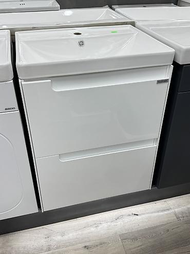 Тумба раковина напольная Крашенный мдф 60/47см Глянец 13000с at lalafo.kg Тумба раковина напольная Крашенный мдф 60/47см Глянец 13000с