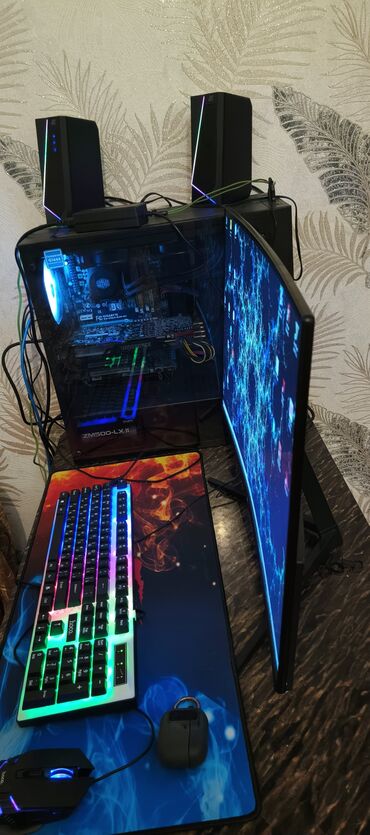Masaüstü kompüterlər və iş stansiyaları: Gaming kompüter komplekti her şey ustunde hazir qoş işlet windos 10 — 3