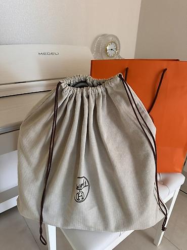 ucuz sumkalar instagram: Hermès Birkin çanta – Togo dəri, açıq boz rəng. Iki dəfə istifadə — 2