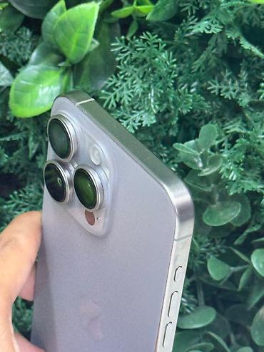 Apple iPhone: IPhone 15 Pro Max, Б/у, 256 ГБ, Natural Titanium, Кабель, Зарядное устройство, Защитное стекло, 100 % — 5