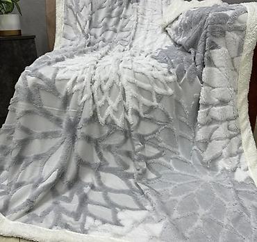 Одеяла и пледы: Плед, Китай, Новый, Шерсть, Все сезоны, Двусторонний, Плюшевый — 50