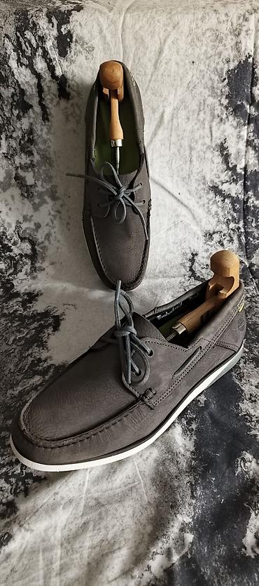 Ayaqqabılar: Кожаные макасины Американского бренда Timberland. Размер 43 — 8