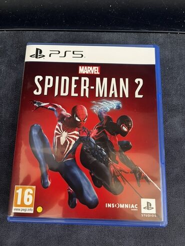 oyun notbuklari: PlayStation 5 üçün Marvel's Spider-Man 2 oyunu. İnsomniac Games