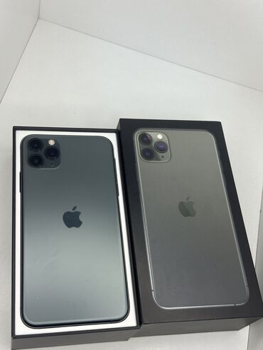 toshiba apple: IPhone 11 Pro Max, Б/у, 256 ГБ, Matte Midnight Green, Коробка, 73 %