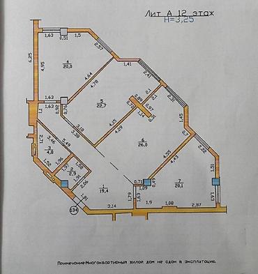 ursa: 3 комнаты, 113 м², 7 мкр Элитка, 12 этаж, Евроремонт — 3