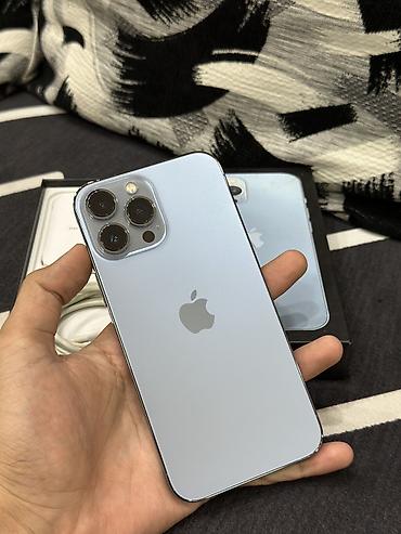 IPhone 13 Pro, 128 GB, Sierra Blue, Simsiz şarj lalafo.az -da IPhone 13 Pro, 128 GB, Sierra Blue, Simsiz şarj