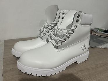 от 46: Мужские ботинки, 46, Timberland, Новый, цвет - Белый, Самовывоз — 7