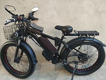 Elektrik velosipedlər: Hərşey qaydasındadı prablem yoxtu Arxa teker teze qoyulub 30 40 km — 1