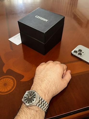 saat omega: Citizen kişi qol saatı – mexaniki, avtomatik Xüsusiyyətlər: - Brend — 5