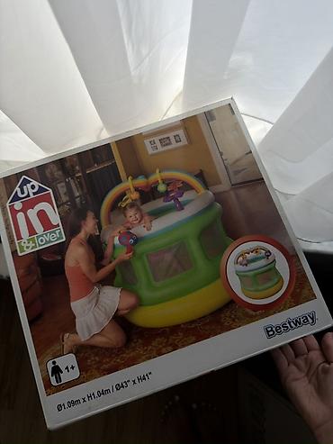 usag maneji: Bestway “Up, In & Over” uşaq şişmə oyun məkanı - Brend: Bestway - — 2