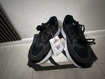 облегченные: Мужские кроссовки, 42, Adidas, Новый, цвет - Черный — 3