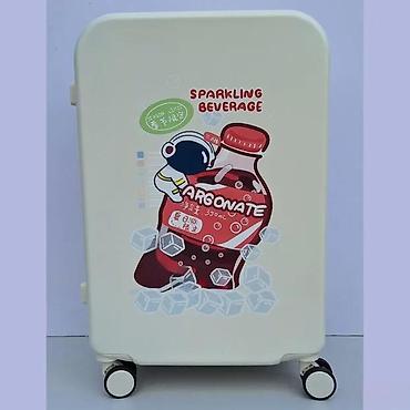 Putni koferi i torbe: Tvrdi kofer na točkiće sa printom “Sparkling Beverage – Argonate”. - — 1