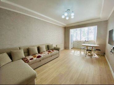 эмарк жибек жолу: 1 комната, 39 м², 105 серия, 1 этаж, Евроремонт