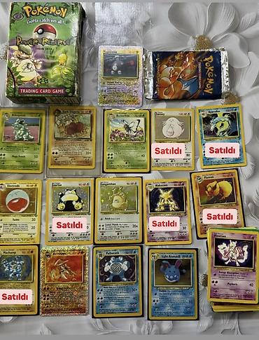 Pokémon TCG kolleksiya dəsti - Orijinal Pokémon Trading Card Game lalafo.az -da Pokémon TCG kolleksiya dəsti - Orijinal Pokémon Trading Card Game