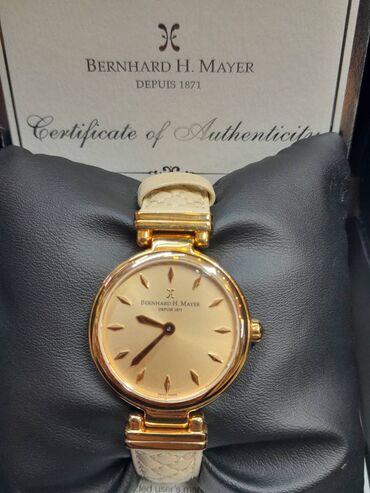 bernhard mayer saat fiyatları: Yeni, Qol saatı, Bernhard Mayer, rəng - Qızılı