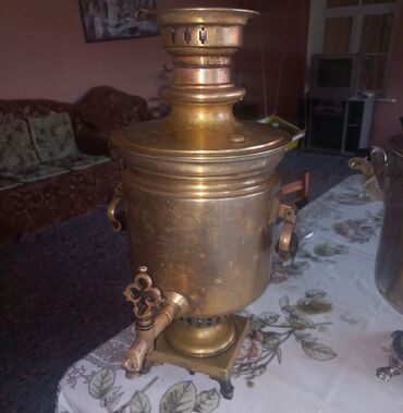 su çənlərinin satışı: İşlənmiş Od Samovar, 7 l, Pulsuz çatdırılma