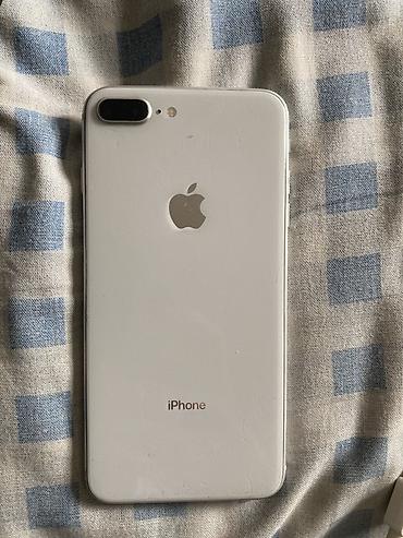 экран для: IPhone 8 Plus, Б/у, 64 ГБ, Белый, Чехол, 76 % — 2