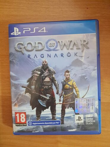 PS4 (Sony PlayStation 4): Продаю God of War Ragnarok, в отличном состоянии имеются русские