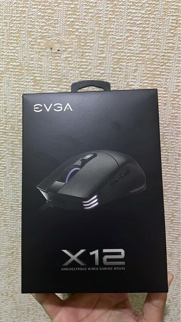 Mauslar: Evga X12 Wired 8000hz 16000 dpi Gaming mouse(Yenidir)