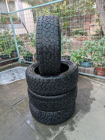 tires: Шины 225 / 55 / R 18, Всесезонная, Б/у, Комплект, Внедорожные (АТ/МТ), Toyo — 4