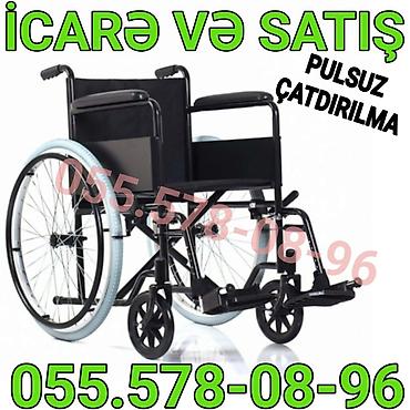 Əlil arabası – icarə və satış - Rahat oturacaq və bel dəstəyi - Diri — 1