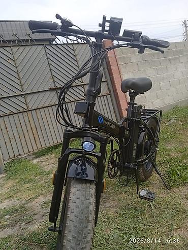 Электровелосипеды: Электровелосипед Wandao X6 (fatbike, складная рама) 🚨 СРОЧНО — 6