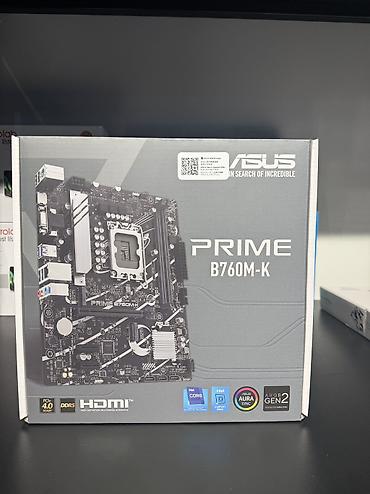 pc case: Материнская плата для ПК, Новый, Asus, LGA1700, Micro-ATX — 1