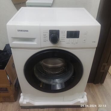 ремень для стиральной машины: Стиральная машина Samsung, Б/у, Автомат, До 6 кг, Полноразмерная