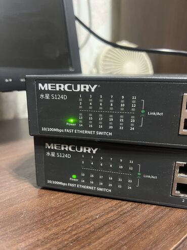 системные блоки для пк: Продаю 2 коммутатора (switch) 24 портовый 10 мб-100мб/с Описание