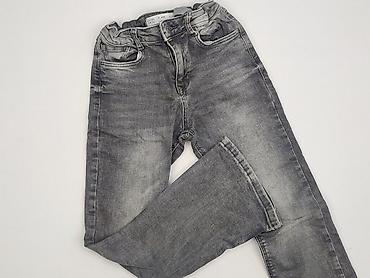 babababie spodnice: Spodnie jeansowe, DenimCo, 9 lat, 128/134, stan - Bardzo dobry — 1