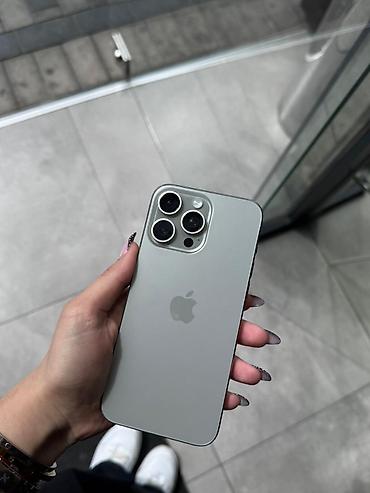 IPhone 15 Pro, 128 GB, Natural Titanium, Zəmanət, Kredit, Hissə-hissə ödəniş