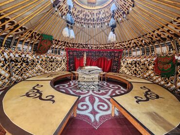 Аренда юрт: Аренда юрты, Каркас Деревянный, 85 баш, Стулья, Казан, Самовар — 7