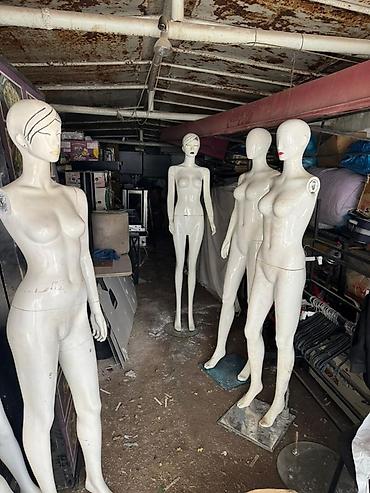 Manekenlər: Qadın, Ağ — 1