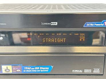 səs gucləndrici: Yamaha RX-V2500 Natural Sound AV Receiver Xüsusiyyətlər: - 7.1 — 8