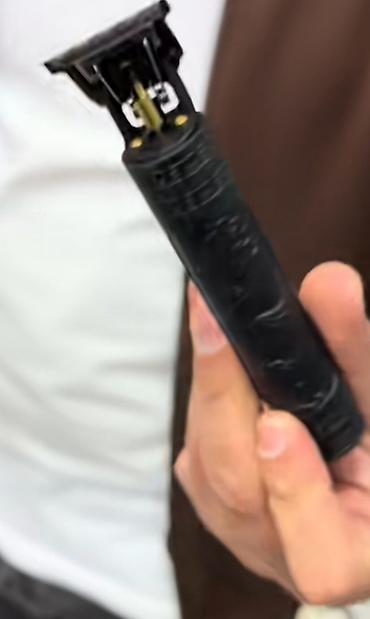 завивка волос: Professional saç konturu və bığ/saxqal üçün elektrikli trimmer - — 2
