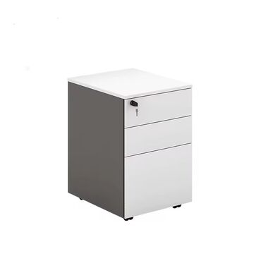 кресло для компьютера баку: Ofis üçün mobil çekmece dolabı - 3 bölməli dizayn: iki yuxarı kiçik