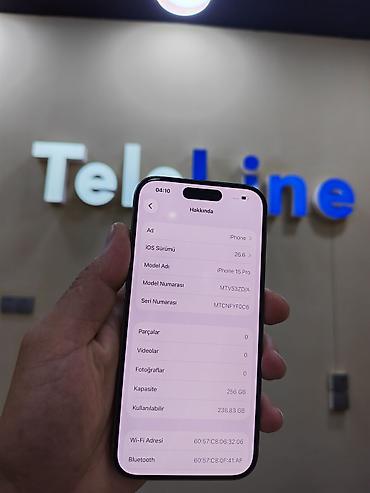 айфон 1: IPhone 15 Pro, 256 ГБ, Natural Titanium, Face ID, Беспроводная зарядка, С документами — 4