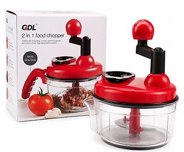 dograyan: GDL 2‑in‑1 manual qida doğrayıcı - Çoxfunksiyalı: doğrama — 1