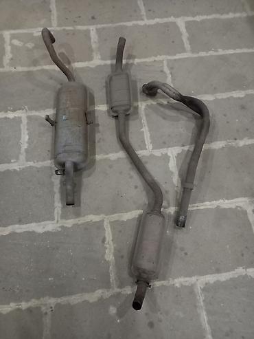 w124 katalizator: Avtomobil səsboğucu/trassa hissələri dəsti Tərkib: - 2 ədəd ön/orta — 4