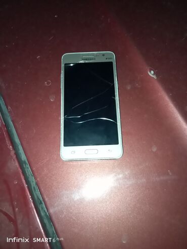 Samsung: Samsung Galaxy J1 Duos, Б/у, 8 GB, цвет - Серый, 2 SIM