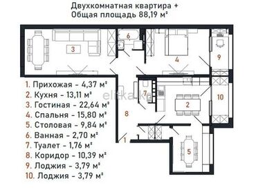дом в аренду на долгий срок: Строится, Элитка, 2 комнаты, 88 м²