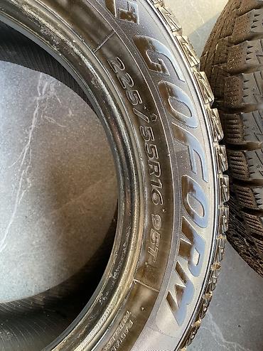 suzuki 250: Шины 225 / 55 / R 16, Зима, Б/у, Комплект, Легковые, Goform — 2
